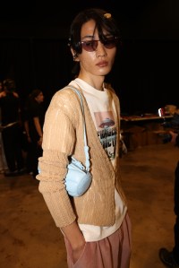 Backstage at Fiorucci Fall 2025 Ready-to-Wear Collection at Milan Fashion Week