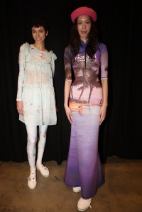 Backstage at Fiorucci Fall 2025 Ready-to-Wear Collection at Milan Fashion Week
