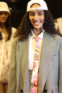 Backstage at Fiorucci Fall 2025 Ready-to-Wear Collection at Milan Fashion Week