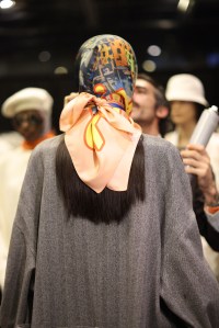 Backstage at Fiorucci Fall 2025 Ready-to-Wear Collection at Milan Fashion Week