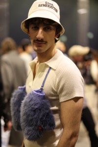 Backstage at Fiorucci Fall 2025 Ready-to-Wear Collection at Milan Fashion Week