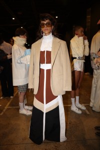 Backstage at Fiorucci Fall 2025 Ready-to-Wear Collection at Milan Fashion Week