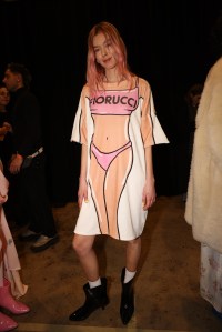 Backstage at Fiorucci Fall 2025 Ready-to-Wear Collection at Milan Fashion Week