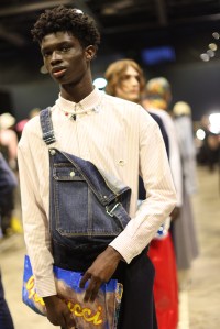 Backstage at Fiorucci Fall 2025 Ready-to-Wear Collection at Milan Fashion Week