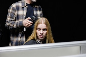 Backstage at Gabriela Hearst Fall 2025 Ready-to-Wear Collection at Paris Fashion Week