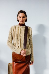 Backstage at Gabriela Hearst Fall 2025 Ready-to-Wear Collection at Paris Fashion Week