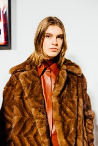 Backstage at Gabriela Hearst Fall 2025 Ready-to-Wear Collection at Paris Fashion Week