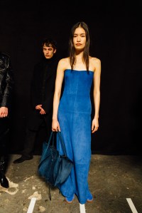 Backstage at Gabriela Hearst Fall 2025 Ready-to-Wear Collection at Paris Fashion Week