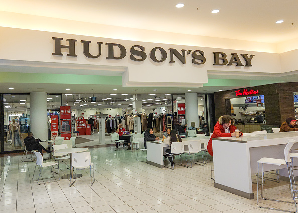 Hudson's Bay in Edmonton, Canada