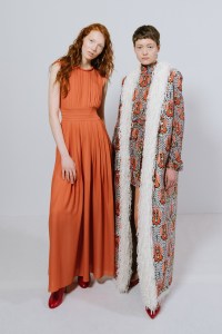 Backstage at Giambattista Valli Fall 2025 Ready-to-Wear Collection at Paris Fashion Week