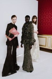 Backstage at Giambattista Valli Fall 2025 Ready-to-Wear Collection at Paris Fashion Week