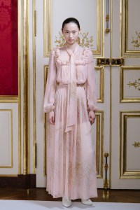 Backstage at Giambattista Valli Fall 2025 Ready-to-Wear Collection at Paris Fashion Week