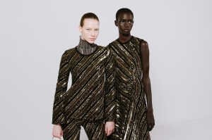 Backstage at Giambattista Valli Fall 2025 Ready-to-Wear Collection at Paris Fashion Week