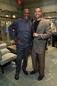 Samuel L. Jackson and Nicholas Duvernay