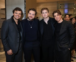 Ray Nicholson, Michael Gandolfini, Kit Connor, and Lukas Gage