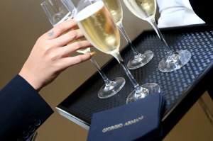 The scene at the Giorgio Armani Awards Seasons Cocktail Event.