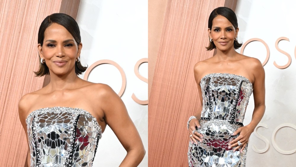 Halle Berry, Oscars, 2025, Academy Awards, Christian Siriano, red carpet
