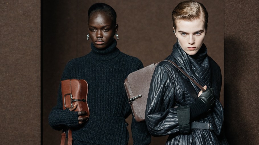 Backstage at Hermès Fall 2025 Ready-to-Wear Collection at Paris Fashion Week
