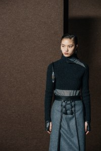 Backstage at Hermès Fall 2025 Ready-to-Wear Collection at Paris Fashion Week