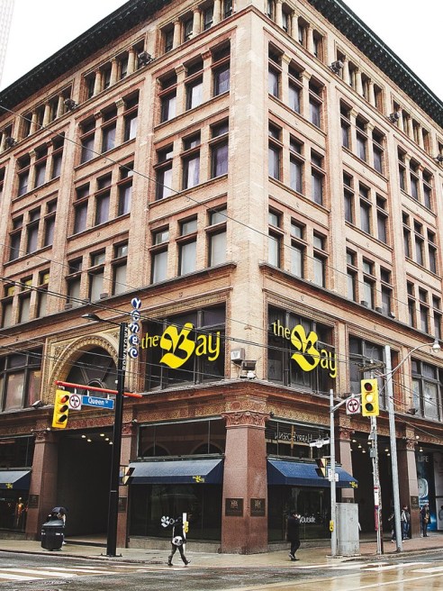 The Hudson's Bay flagship in Toronto.