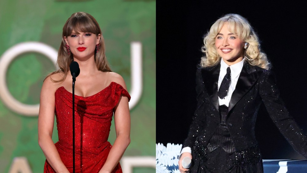 Taylor Swift and Sabrina Carpenter