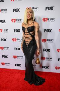 GloRilla at the 2025 iHeartRadio Music Awards held at the Dolby Theatre on March 17, 2025 in Los Angeles, California.