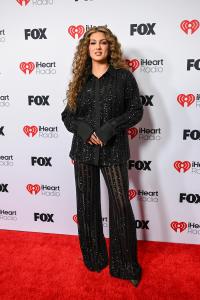 Tori Kelly at the 2025 iHeartRadio Music Awards held at the Dolby Theatre on March 17, 2025 in Los Angeles, California.