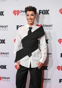 James Charles at the 2025 iHeartRadio Music Awards held at the Dolby Theatre on March 17, 2025 in Los Angeles, California.