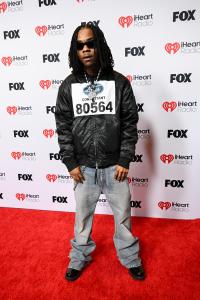 310Babii at the 2025 iHeartRadio Music Awards held at the Dolby Theatre on March 17, 2025 in Los Angeles, California.
