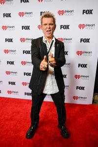 Billy Idol at the 2025 iHeartRadio Music Awards held at the Dolby Theatre on March 17, 2025 in Los Angeles, California.