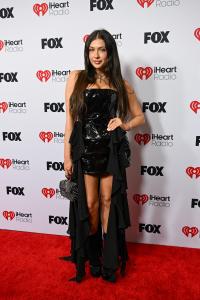 Leah Kate at the 2025 iHeartRadio Music Awards held at the Dolby Theatre on March 17, 2025 in Los Angeles, California.