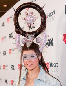 Jojo Siwa at the 2025 iHeartRadio Music Awards held at the Dolby Theatre on March 17, 2025 in Los Angeles, California.
