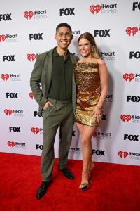 Daniel Wai, Ariana Madix at the 2025 iHeartRadio Music Awards held at the Dolby Theatre on March 17, 2025 in Los Angeles, California.