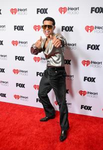 Christian Alicea at the 2025 iHeartRadio Music Awards held at the Dolby Theatre on March 17, 2025 in Los Angeles, California.