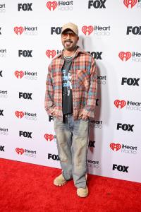 AJ McLean at the 2025 iHeartRadio Music Awards held at the Dolby Theatre on March 17, 2025 in Los Angeles, California.