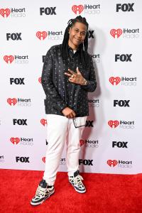 Josh X at the 2025 iHeartRadio Music Awards held at the Dolby Theatre on March 17, 2025 in Los Angeles, California.