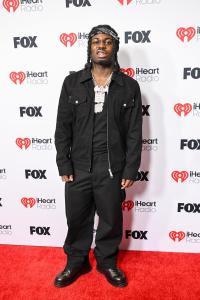 4Batz at the 2025 iHeartRadio Music Awards held at the Dolby Theatre on March 17, 2025 in Los Angeles, California.