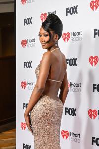 Muni Long at the 2025 iHeartRadio Music Awards held at the Dolby Theatre on March 17, 2025 in Los Angeles, California.