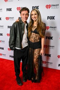 Ethan Cutkosky, Isabel LaRosa at the 2025 iHeartRadio Music Awards held at the Dolby Theatre on March 17, 2025 in Los Angeles, California.