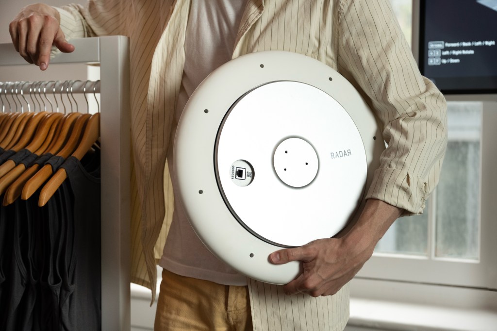 Radar's RFID scanner.