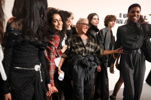 Backstage at Isabel Marant Fall 2025 Ready-to-Wear Collection at Paris Fashion Week