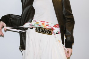 Backstage at Kenzo Fall 2025 Ready-to-Wear Collection at Paris Fashion Week