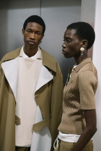 Backstage at Lacoste Fall 2025 Ready-to-Wear Collection at Paris Fashion Week