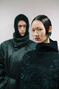 Backstage at Lacoste Fall 2025 Ready-to-Wear Collection at Paris Fashion Week