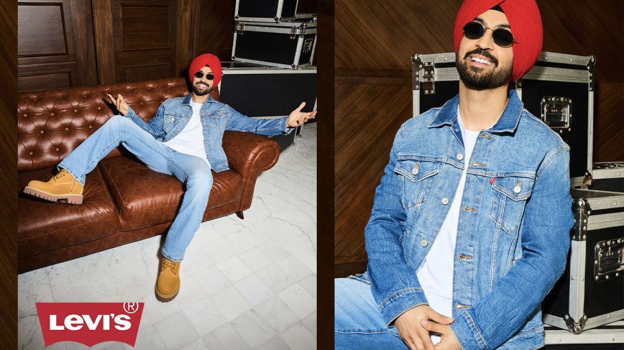 Levi's named Diljit Dosanjh, a singer, actor and television presenter who works in the Hindi and Punjabi film industry, its newest ambassador.