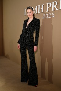 Sadie Engelhardt at the LVMH Prize Cocktail Party on March 05, 2025 in Paris, France.