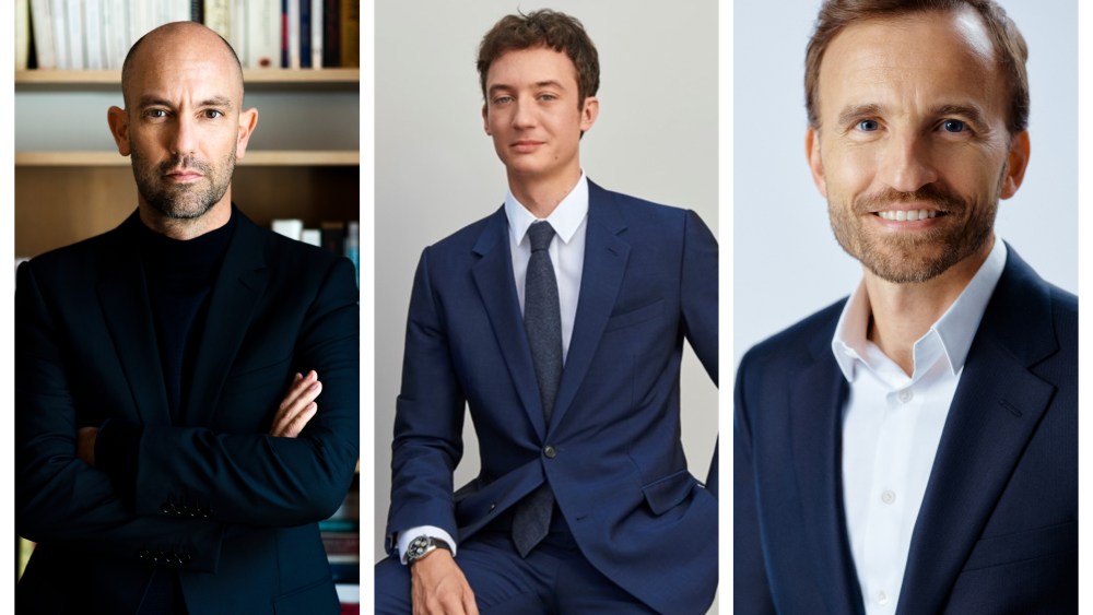 Damien Bertrand, Frédéric Arnault, Pierre-Emmanuel Angeloglou