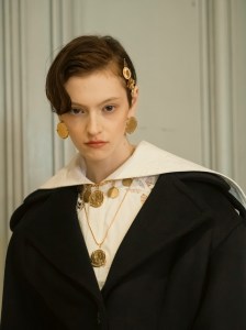 Backstage at Marine Serre Fall 2025 Ready-to-Wear Collection at Paris Fashion Week