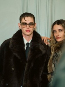 Backstage at Marine Serre Fall 2025 Ready-to-Wear Collection at Paris Fashion Week
