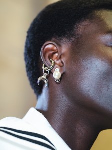 Backstage at Marine Serre Fall 2025 Ready-to-Wear Collection at Paris Fashion Week